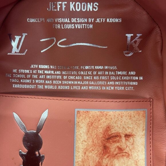 LOUIS VUITTON Masters Collection DaVinci Palm Springs Backpack M43375 - Picture 10 of 11